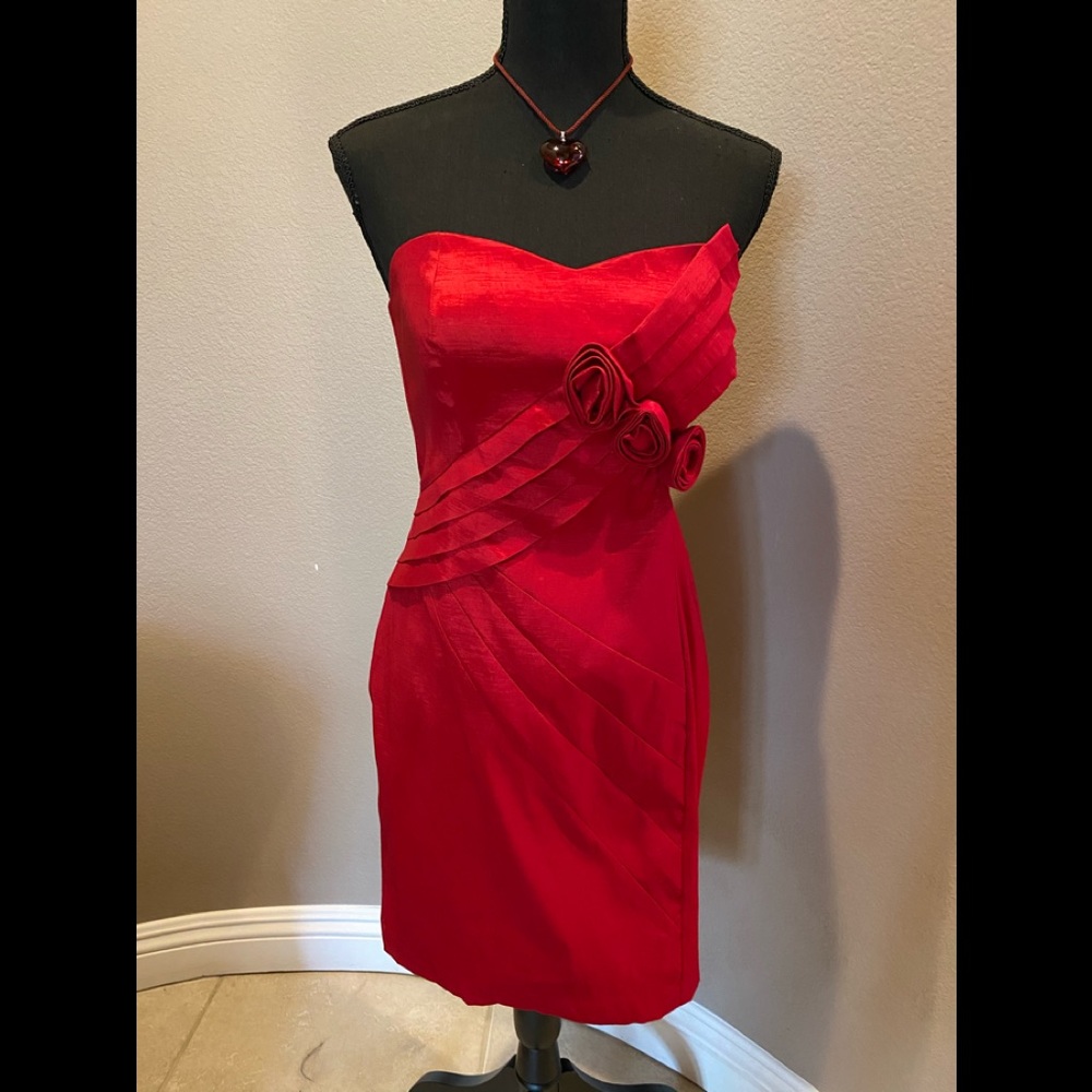 INC International Concept Strapless Cocktail Dress